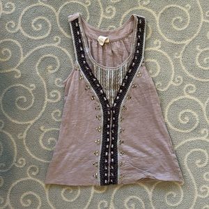 Free people lavender tank top